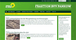 Desktop Screenshot of gruene-fraktion-pankow.de